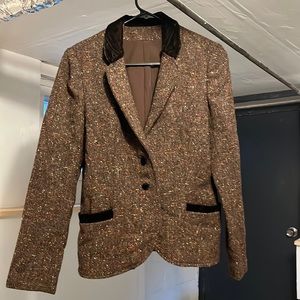 Women’s jacket vintage Tweed. Small. No tags. Custom made.